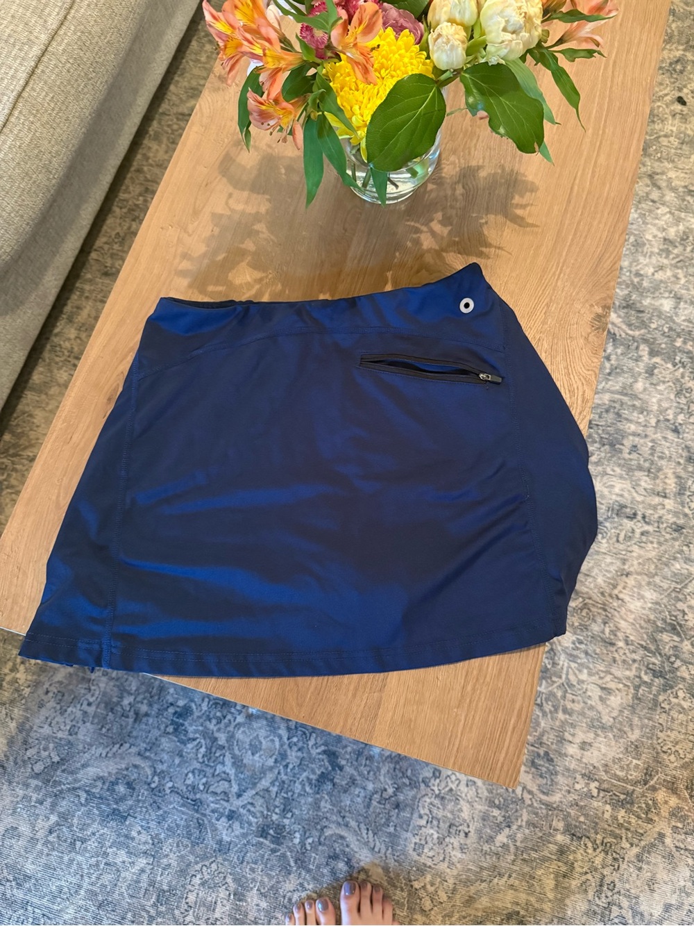 Women’s Athletic Skorts Bundle | Black & Navy | Size Medium - Picture 2 of 4